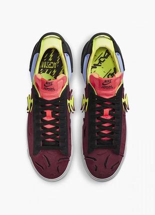 Nike acronym x blazer low night maroon