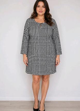 👗 платье миди гусячья лапка sandwich eu 44