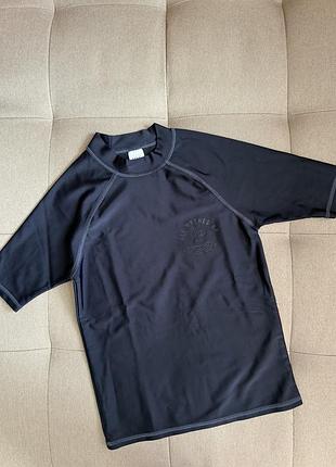 Пляжна сонцезахісна купальна футболка для хлопчика m&s, 134-140 см