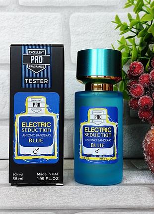 Популярні чоловічі парфуми electric blue seduction антоніо бандерас електрік блю седакшн