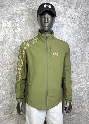 Northland unser heer softshell кофта ветровка l размер на флисе трекинговая хаки