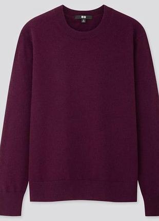Uniqlo 100% cashmere | оригінал | светр із натурального кашеміру | m