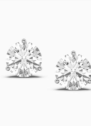 Золотые плесени с муассанитом 2ct.