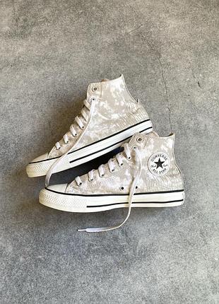 Converse chuck taylor all star dip dye high оригінал чоловічі жіночі кеди кросівки конверси конвери високі оригінальні брендові фірмові 40 40.5 25.5