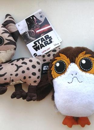 Порг зоряні війни loth cat кіт star wars м'яка іграшка нова подарунок дитині mattel disney porg