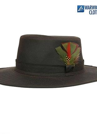 Бавовняний капелюх fedora outback bush, водонепроникний, з широкими полями, від сонця дощу