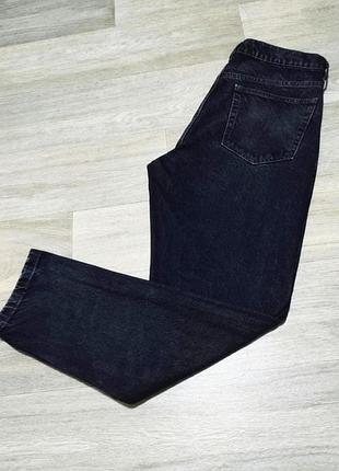 Мужские плотные тёмно-серые джинсы zara , размер 32 , mom tapered .