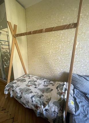 Дитяче ліжко-вігвам деревʼяне