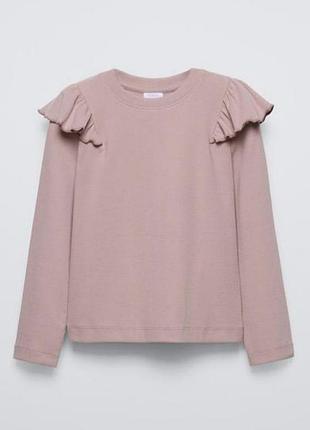 Реглан, мирер для девочки, zara, размер 6-7 лет, 120 см