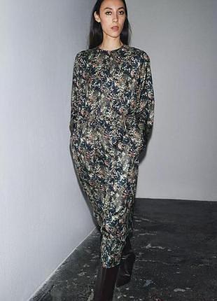 Сукня міді zara
