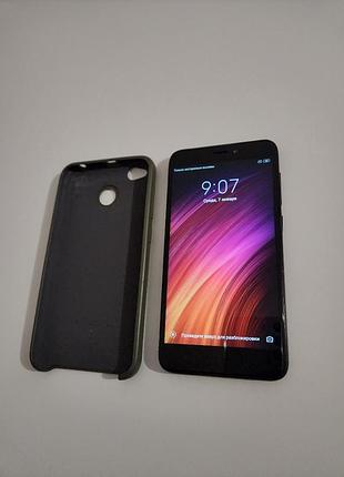 Ідеал аккуратний xiaomi redmi 4x 2/16, чохол+новий юсб шнур