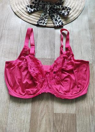 Шикарный бюстгальтер с кружевом 80f 80g marks &amp; spenser