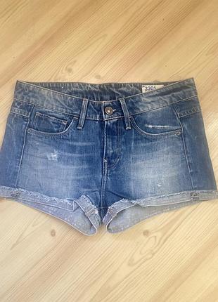 G star raw шорти джинсові жіночі розмір 26(s)