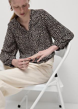 Анималистичная блуза marks &amp; spencer