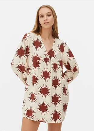 1+1=3❤️ симпатичная тонкая вискозная сукэнка, туника primark
