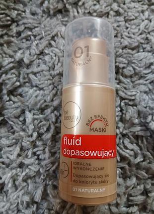 Тональний флюїд be beauty care у відтінку 01 naturalny 30мл