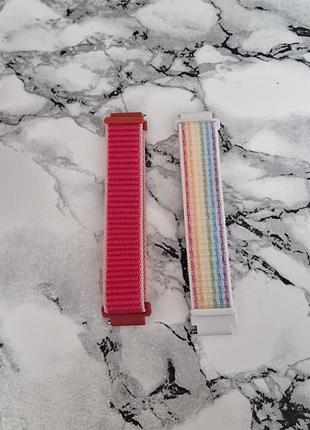 Ремешок nylon loop 22mm. pome red