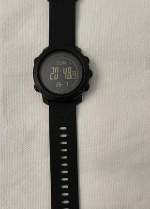 Мужские часы skmei 1427bk black + compass