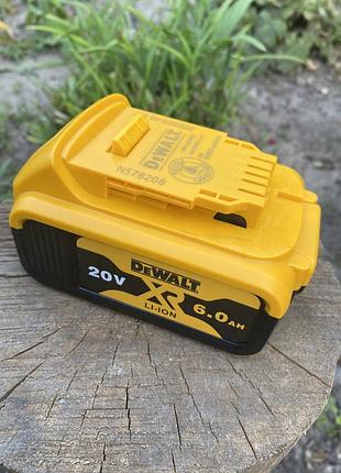 Акумулятор dewalt dcb206 xr 20в 6аг