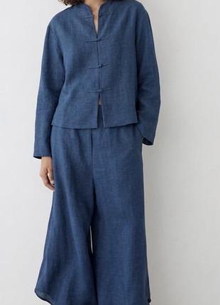 Massimo dutti limited edition лляний костюм тренд 2026