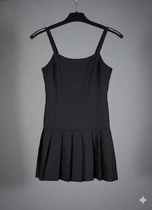 Базовий чорний сарафан h&m 13-14 років 164