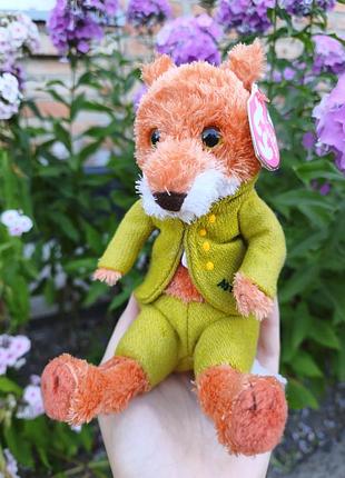 Рідкісна колекційна іграшка лисиця лис містер тод ty beanie babies оригінал з біркою
