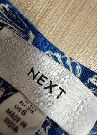 Сукня в принт next віскоза 6