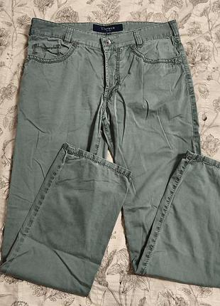 Чоловічі оливкові штани atelier gardeur
