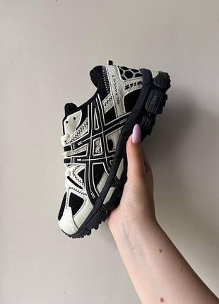 Кросівки asics gel-kahana 8 fl black white демісезон