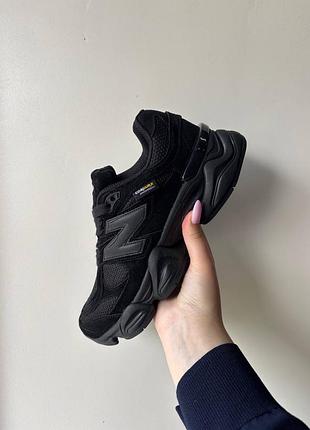 Кросівки new balance 9060 cordura black демісезон