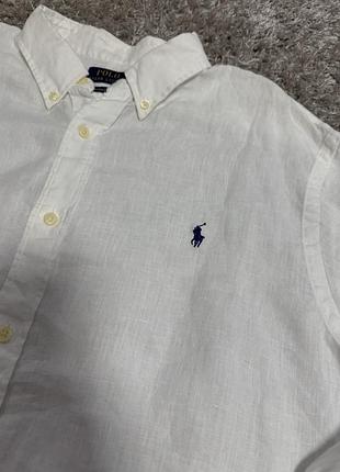 Чоловіча лляна сорочка polo ralph lauren