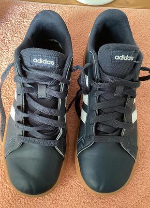 Кросівки adidas original чорні, гумова підошва (gum sole), 38 розмір, 24 см