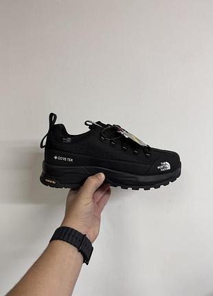 Чорні чоловічі кросівки the north face glenclyffe low gore-tex black termo х норт фейс 42