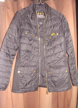 Женская стеганая куртка barbour international оригинал 14р полиамид