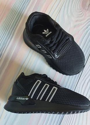 Дитячі кросівки adidas originals u_path x у чорному кольорі, розмір 20