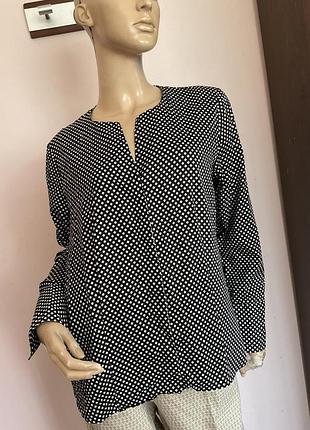 Легкая хлопковая блуза- рубашка/ xl- xxl. brend eterna