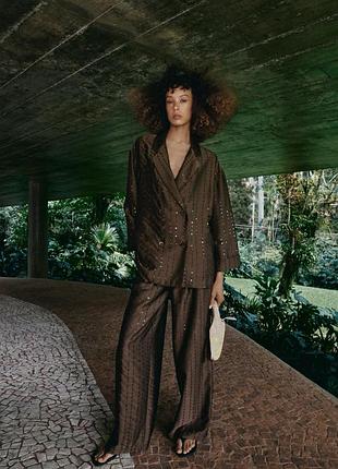 Zara limited edition стильный костюм