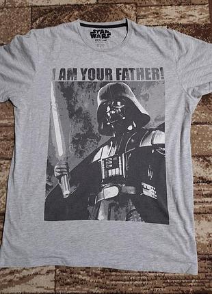 Футболка звездные войны / дарт вейдер (star wars / darth vader в размере л