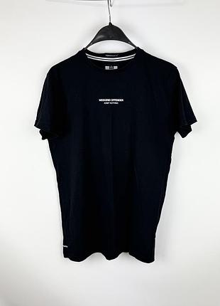 Футболка weekend offender admin nothing black men box logo оригінал чорна чоловіча розмір s