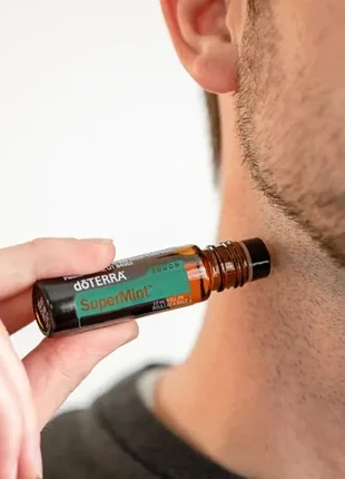 Арома-дубль, 2 шт, 10+10 мл, ефірна олія supermint / супер м'ятний роллер 👑 doterra