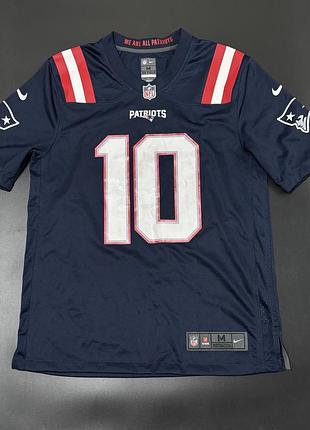 Чоловіче джерсі nike nfl patriots (mac jones 10) мужское джерси