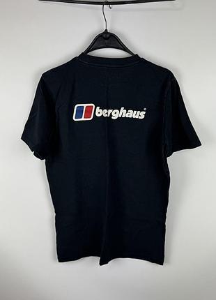 Футболка berghaus big logo оригінал чорна розмір m