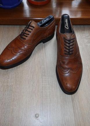Броги , оксфорды , туфли  jasper conran brogue oxford leather1 фото
