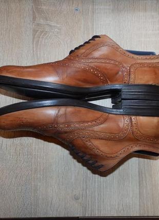 Броги , оксфорды , туфли  jasper conran brogue oxford leather7 фото