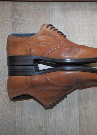 Броги , оксфорды , туфли  jasper conran brogue oxford leather6 фото