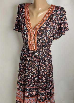 Акция 1+1 = 3 красивого платья новое fs collection 100% хлопок