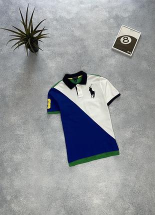 Поло polo ralph lauren футболка великий кінь big pony