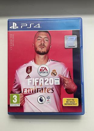 Fifa 20 для ps4 англійською мовою, диск без подряпин