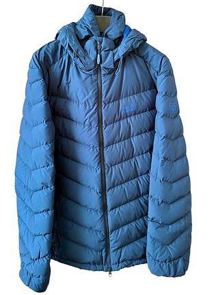 Чоловіча куртка від jack wolfskin в синьому кольорі