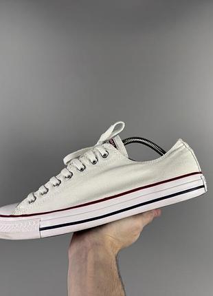 Розмір 44 28 см чоловічі білі кеди converse chuck taylor all star
